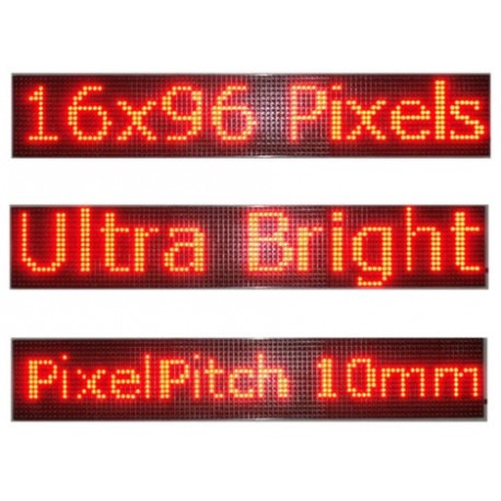 Insegna elettronica a led