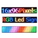 TABELLONE A LED 96 X 48CM PUBBLICITARIO FULL COLOR