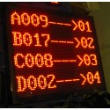 Display Eliminacode Principale per sala d'attesa a 4 righe (Wireless)